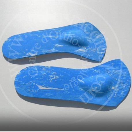 Insoles for forefoot median pain for sport shoes