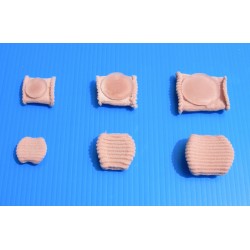 Protection pour orteils en gel de silicone